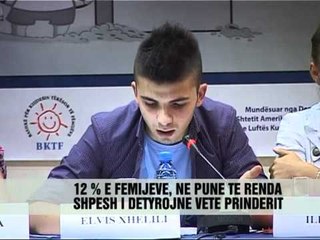 12 % e fëmijëve, ne pune te renda - Vizion Plus - News - Lajme