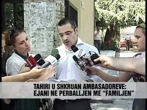 Tahiri u shkruan ambasadoreve - Vizion Plus - News - Lajme