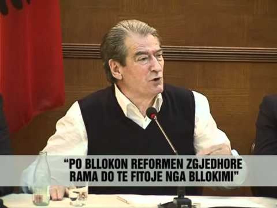 Berisha: Rama bllokon reformat - Vizion Plus - News - Lajme