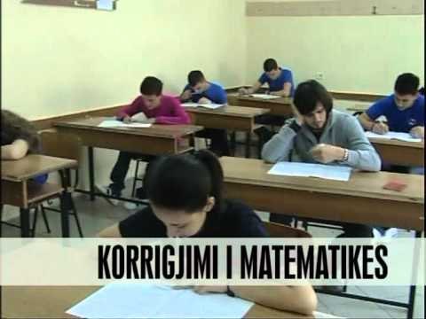 Korrigjimi i provimit te matematikes - Vizion Plus - News - Lajme