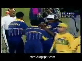 1996 WORLD CUP FINAL - WINNING RUNS AND POST MATCH CELEBRATIONS