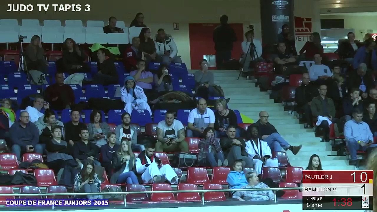 TAPIS 3 - COUPE DE FRANCE JUNIORS - LIVE 4 (AUTO-RECORD) (2015-11-22 08:24:39 - 2015-11-22 15:36:07)