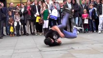 Amazing street breakdance performance