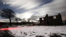 UK snow timelapse footage