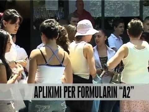 Aplikimi për formularin A2 - Vizion Plus - News - Lajme