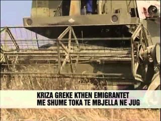 Скачать видео: KTHIMI EMIGRANTEVE NGA KRIZA RRIT PUNIM E TOKES - Vizion Plus - News - Lajme