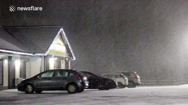 Snow blankets Northern Ireland