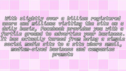 How To Advertise A Business On Facebook