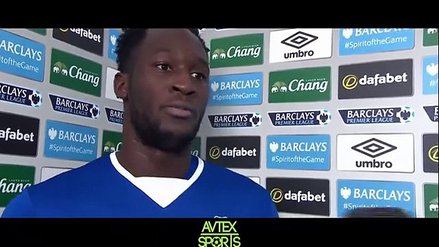 Everton 4-0 Aston Villa - Romelu Lukaku Post-Match Interview 21.11.2015