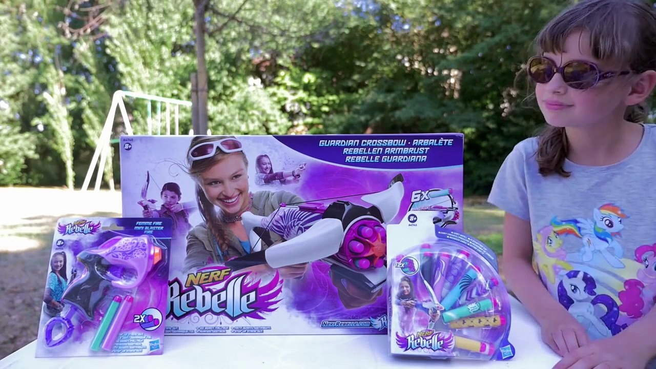 [JOUET] Nerf Rebelle VS Furby & Minnie Mouse Studio Bubble Tea unboxing Nerf toys