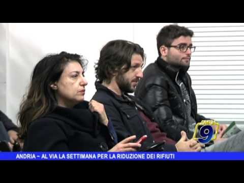 ANDRIA | Al via la settimana per la riduzione dei rifiuti