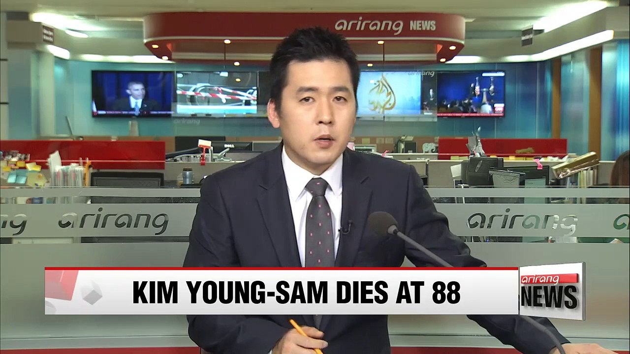 Former Korean President Kim Young-sam dies at 88