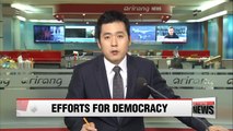 Former President Kim Young-sam's role in Korea's pro-democracy movement