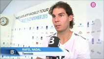 Rafael Nadal Interview for IB3 after SF at WTF 2015 (in Catalan)