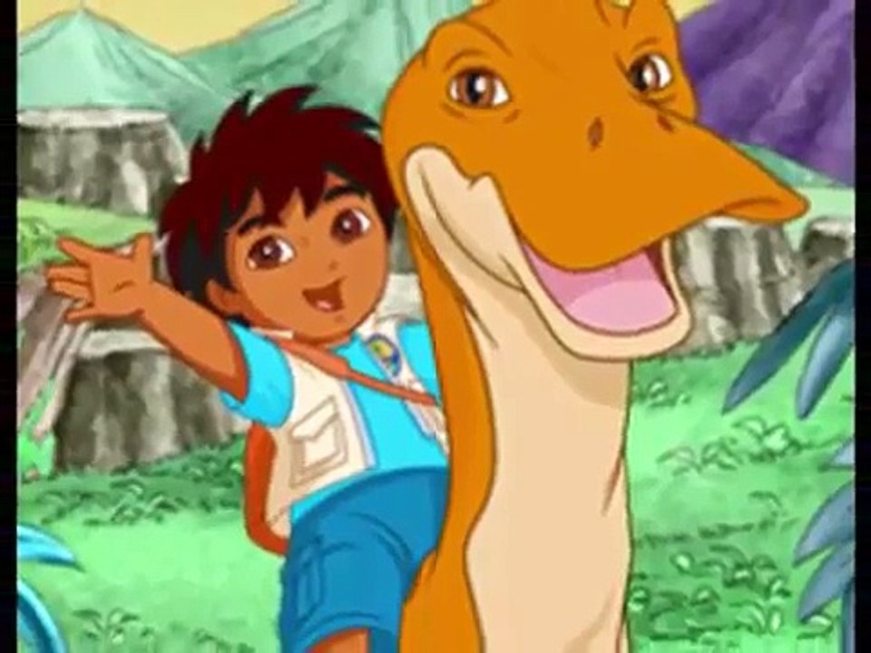 Diego Go Diego Go! Diego Y Los Dinosaurios, dib...