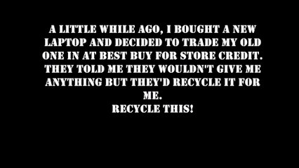 Random Act of Senseless Violence, Thanks Best Buy!