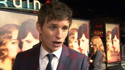 Eddie Redmayne on his transgender role in 'The Danish Girl'