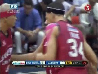 BRGY. GINEBRA VS MAHINDRA  NOVEMBER 22 2015 1ST QUARTER