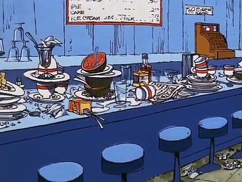 The Pink Panther Show Episode 64 Pink Blue Plate