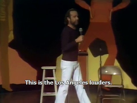 George Carlin - On Location : George Carlin at USC 1/2 - Stand Up Comedy
