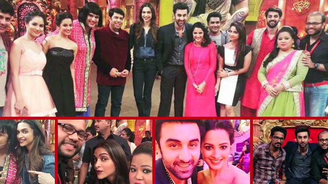 Comedy Nights Bachao Deepika Padukone And Ranbir Kapoor Promotes Tamasha