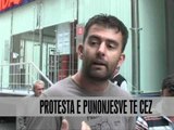 Fier, punonjësit e CEZ në protestë - Vizion Plus - News - Lajme