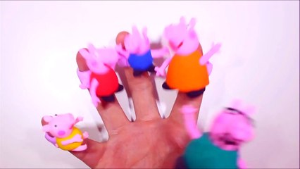 Friends Finger Family | Peppa Pig's Finger Family Nursery Rhyme Song Family