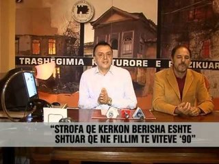 "Gafa e Berishës me himnin" - Vizion Plus - News - Lajme