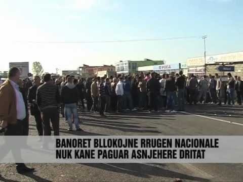 Banoret, proteste për dritat - Vizion Plus - News - Lajme