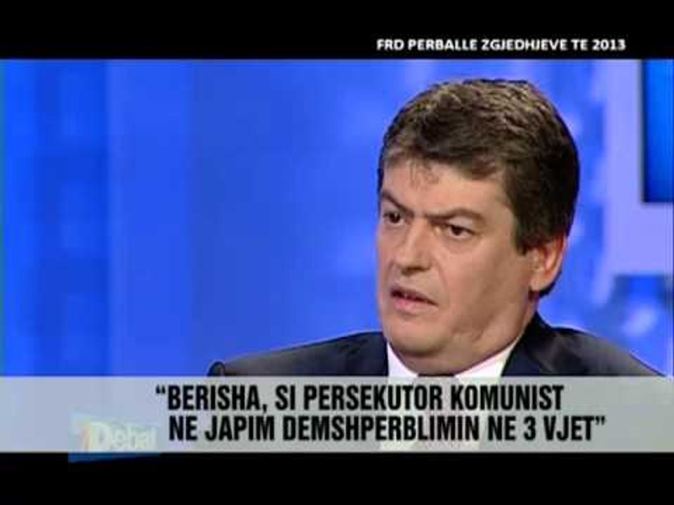 Bamir Topi në "Debat" - Vizion Plus - News - Lajme