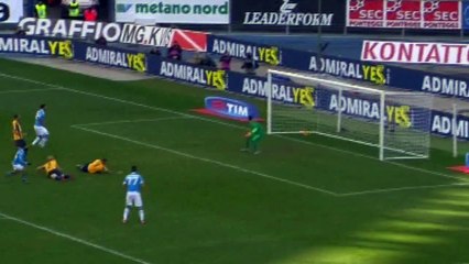 Lorenzo Insigne Goal - Hellas Verona vs Napoli 0-1 (Serie A 2015)