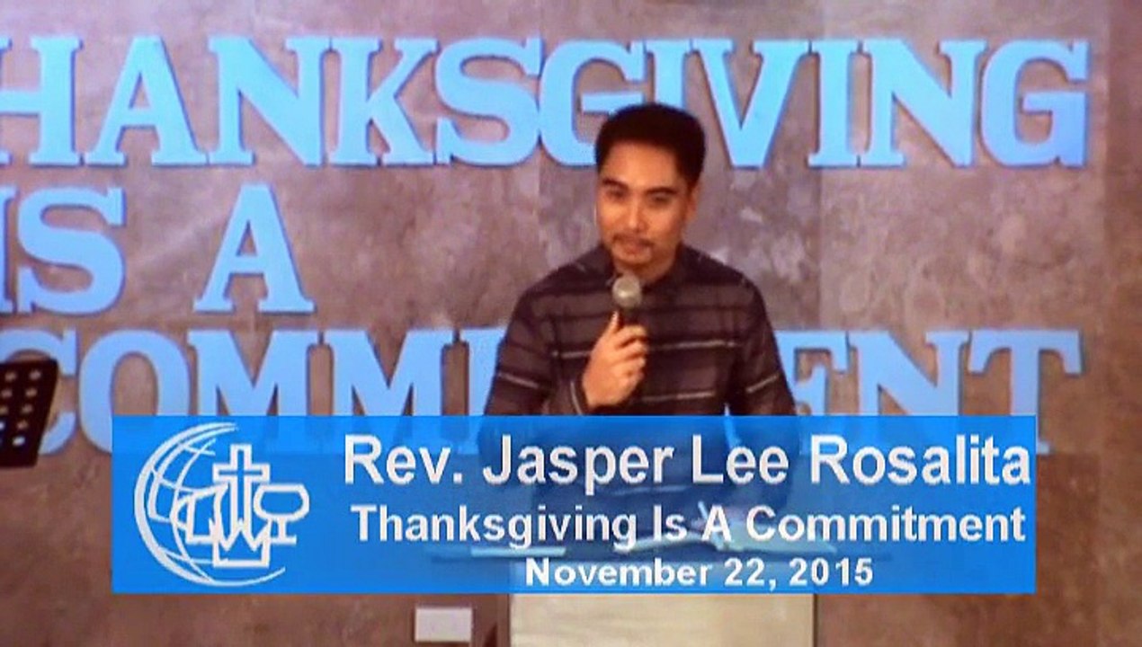 DCAGC - Thanksgiving Is A Commitment