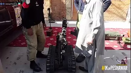 Modern Equipment for bomb disposal will be handed over to KP police today by Imran Khan