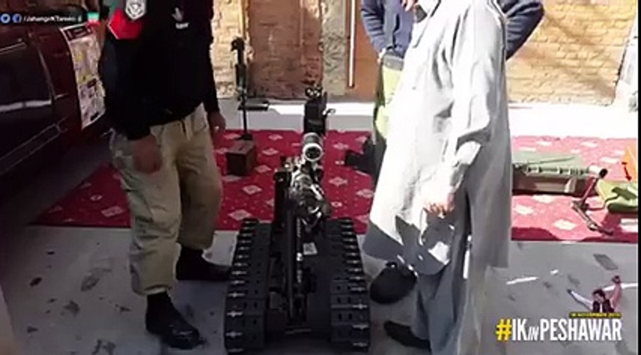 Modern Equipment for bomb disposal will be handed over to KP police today by Imran Khan