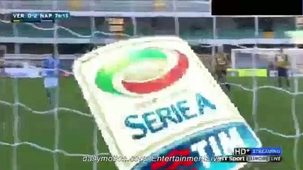 HIGUAIN incredible MISS | Verona 0-2 Napoli Serie A
