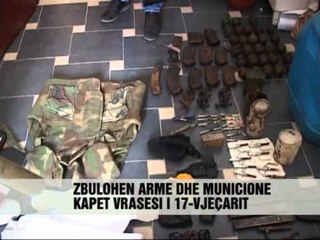 Lezhë, polici me arsenal armesh - Vizion Plus - News - Lajme