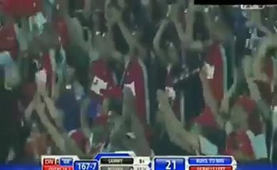 Muhammed Amir YORKS Misbah-ul-Haq with an absolute JAFFA in the recently finished BPL match.