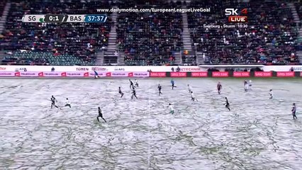 Yannis Tafer 1:1 | St. Gallen - Basel 22.11.2015 HD