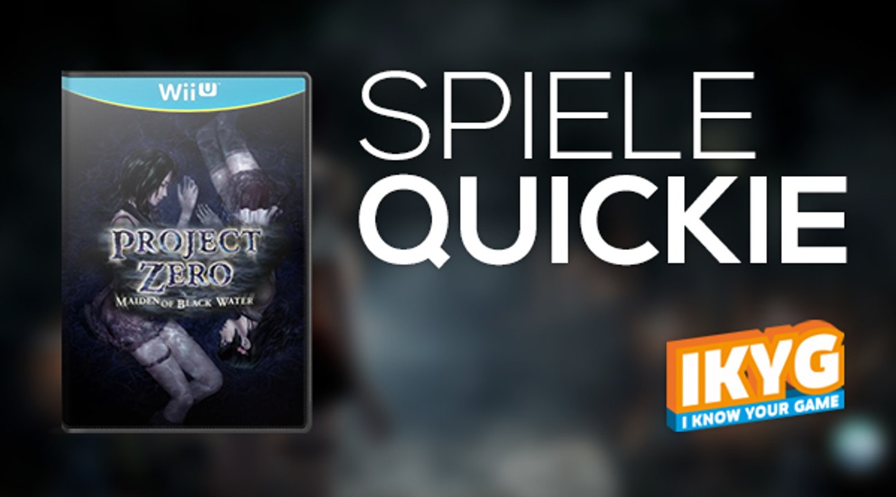 Der Spiele-Quickie - Project Zero: Priesterin des schwarzen Wassers