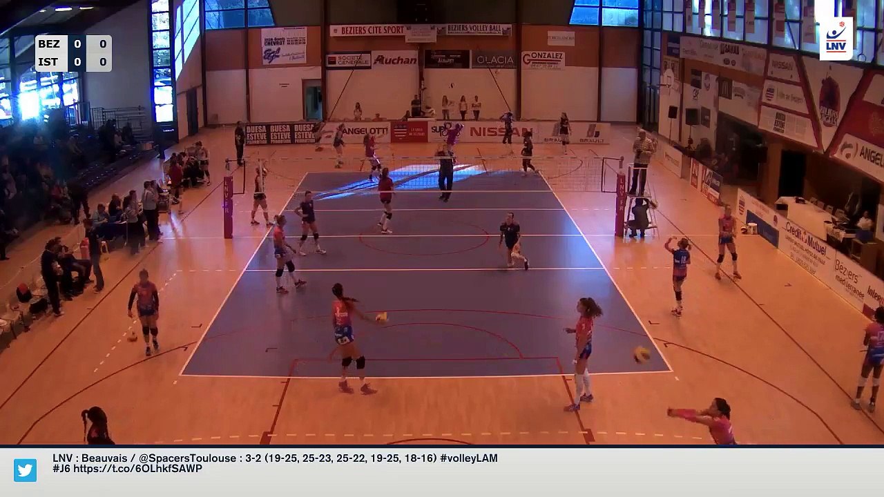 LAF : Béziers / Istres - J6 - dimanche 22 novem...