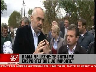 News Edition in Albanian Language - Vizion Plus - 2012 October 29 - 19:00