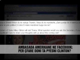 "Miresevjen Madam Secretary" - Vizion Plus - News - Lajme