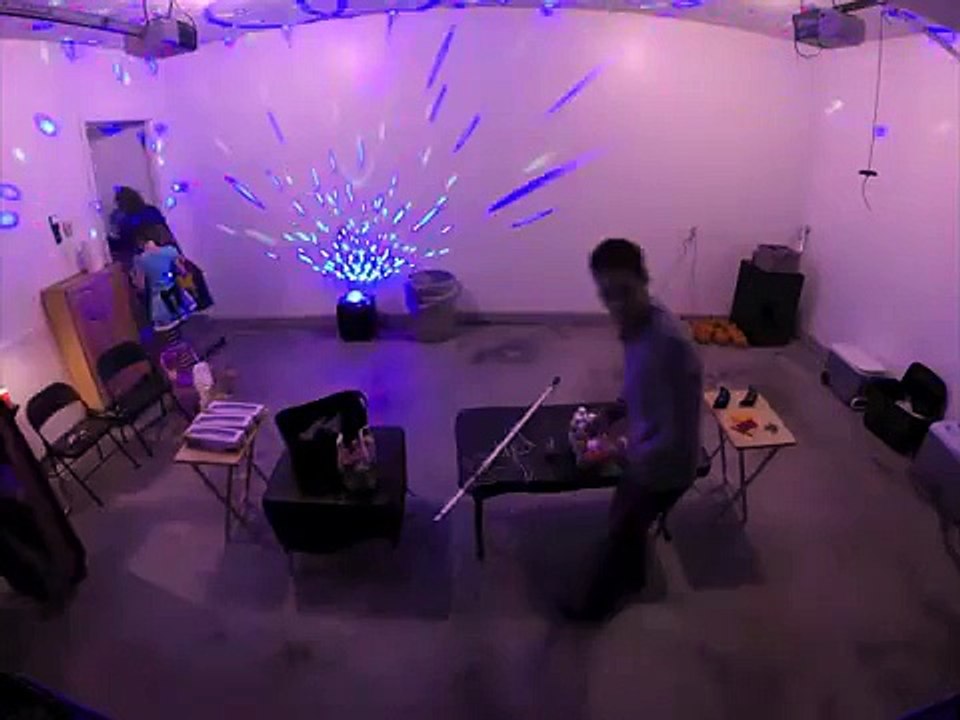 Halloween 2014 Time Lapse - Garage Party  | Kids video | Full_HD | 30fps