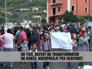 Protestat për mungesën e energjisë - Vizion Plus - News - Lajme