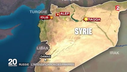 Syrie : la Russie intensifie ses frappes et crie vengeance