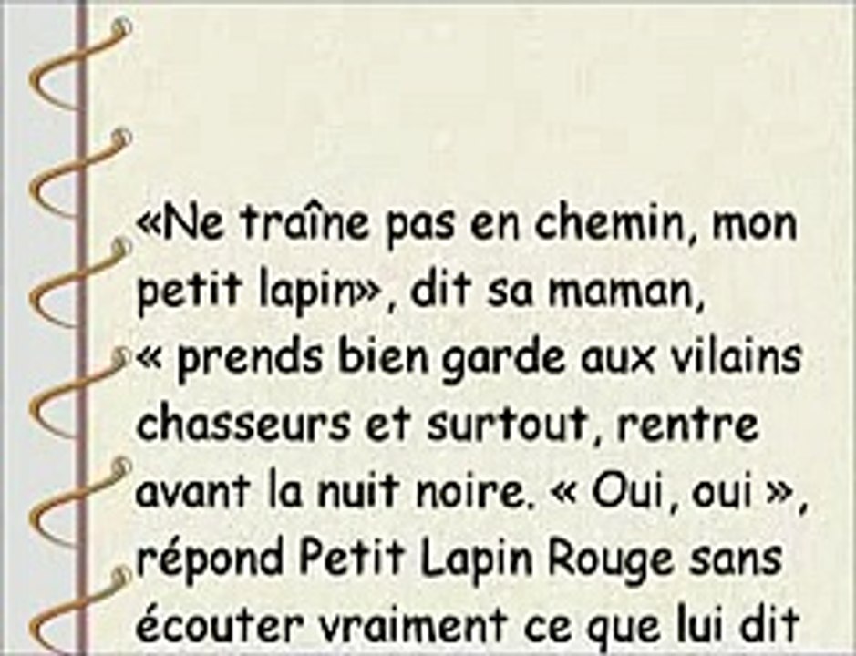 Petit lapin rouge