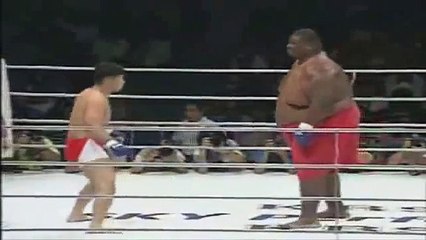 600lbs Sumo Vs 169lbs MMA Fighter