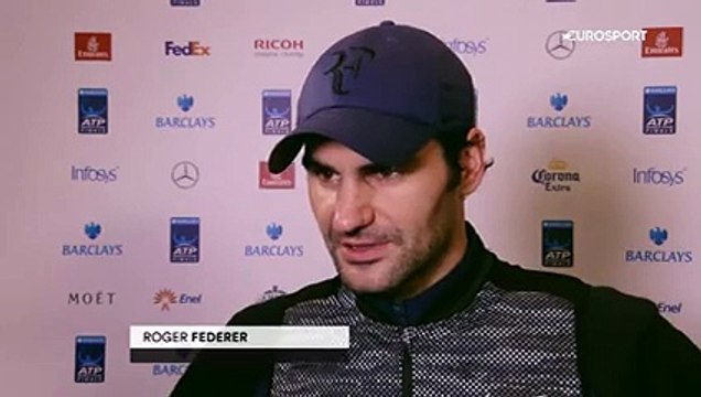 ATP London ~ Roger Federer vs Novak Djokovic ~ Roger Federer - I can build on beating Novak Djokovic