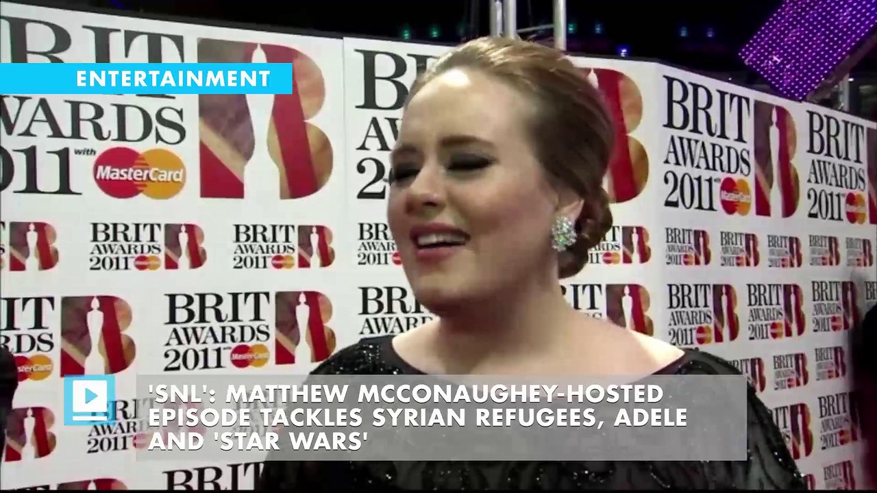 'SNL': Matthew McConaughey-Hosted Episode Tackles Syrian Refugees, Adele and 'Star Wars'
