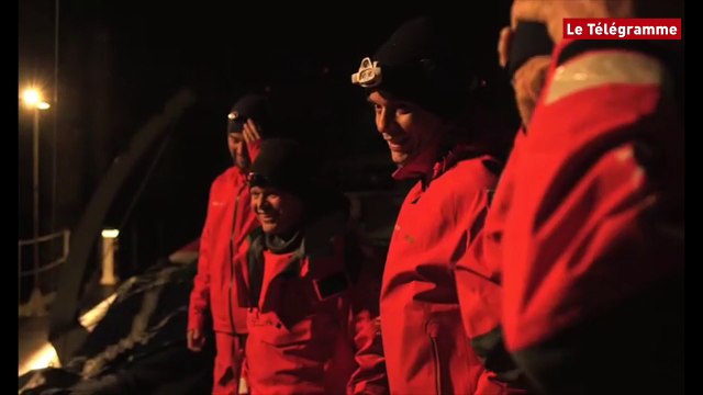 Trophée Jules Verne. C'est parti pour l'équipage d'Idec Sport